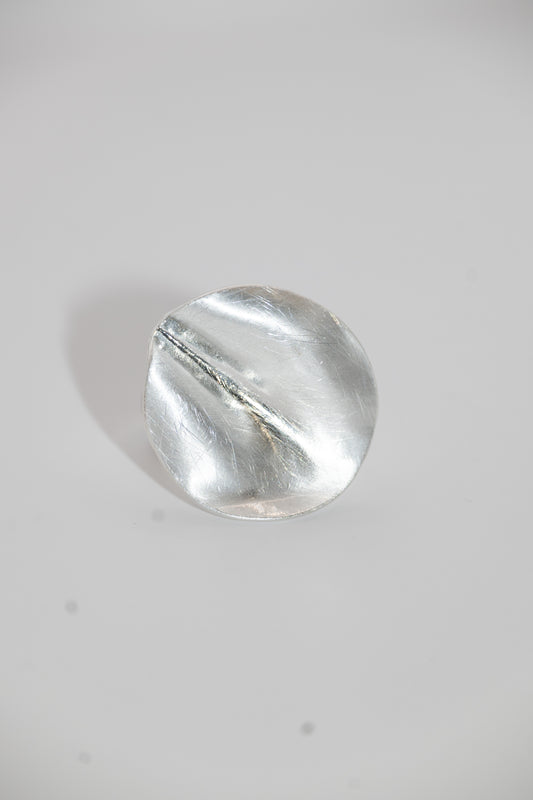 MADI BRUSHED SILVER RING